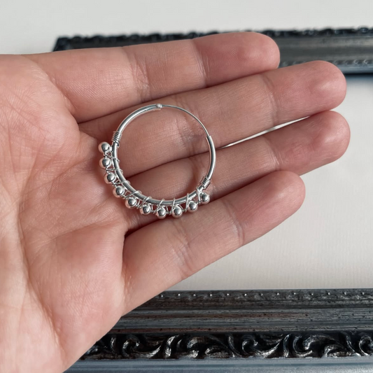 Argollas con Esferas