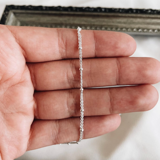 Cadena Tradicional Doble y Esferas