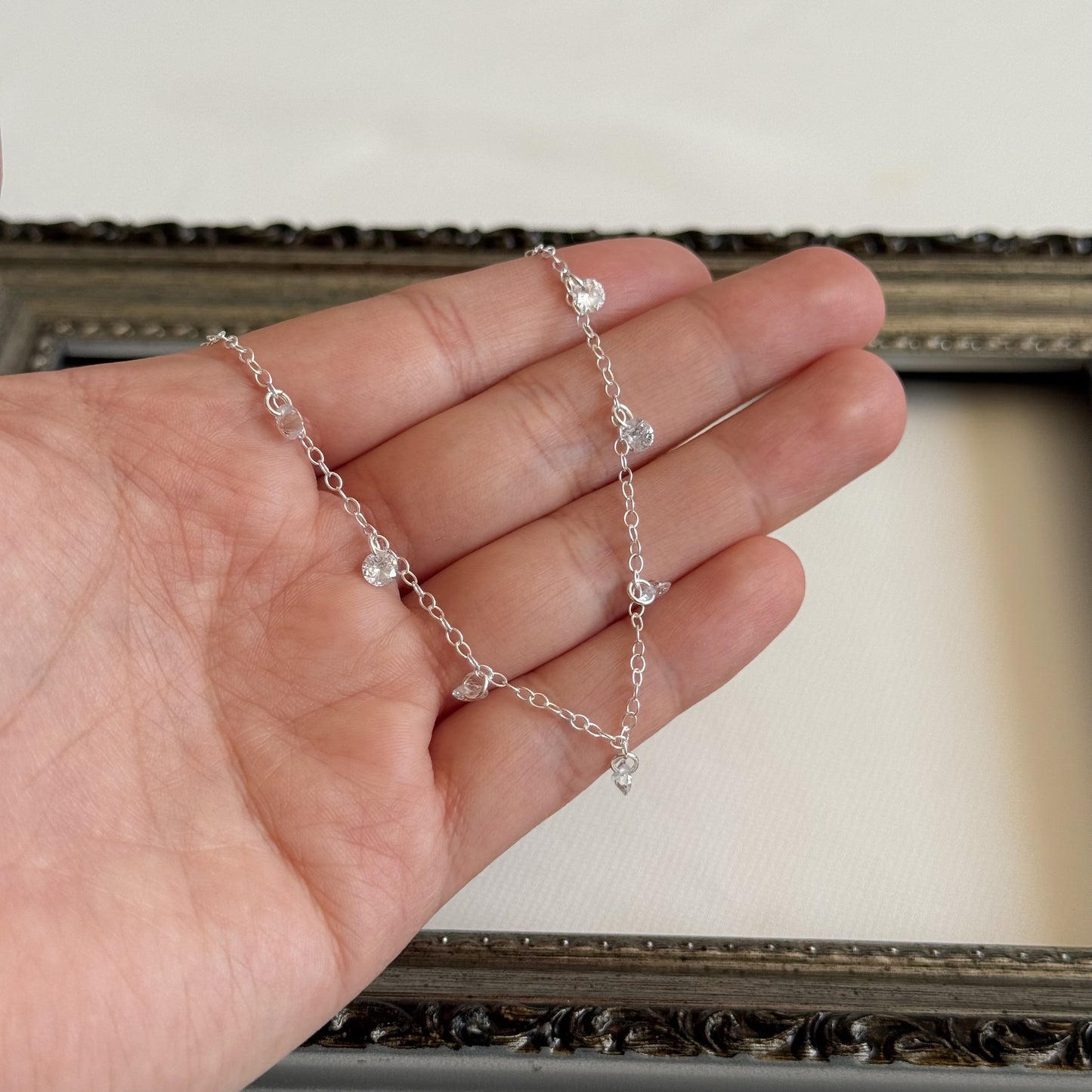 Collar Circones Blancos