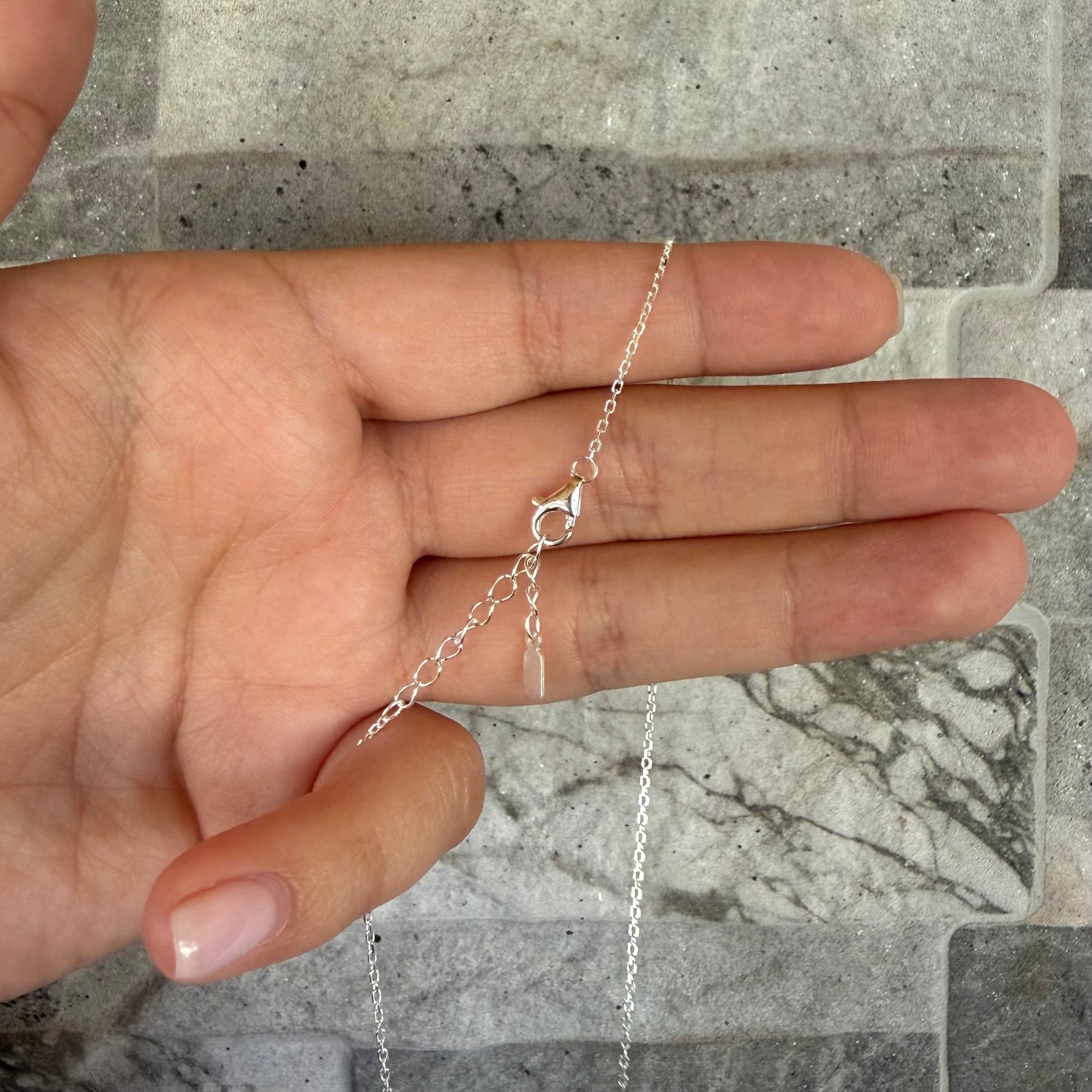 Collar Punto de Luz Moissanita