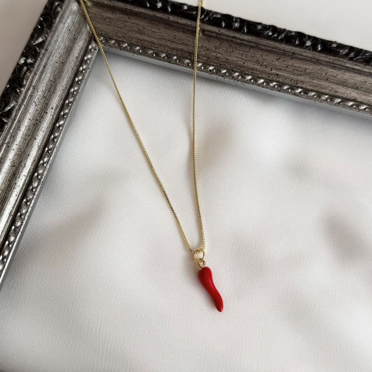 Collar Ají Esmaltado