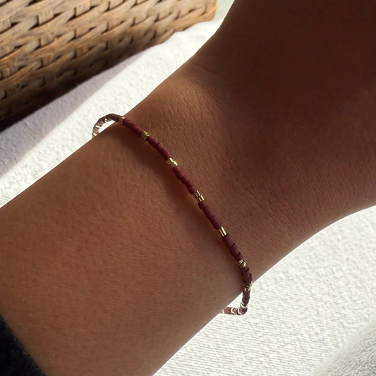 Pulsera con Broche Miyuki Delica