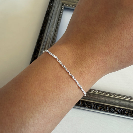 Pulsera Doble con Esferas