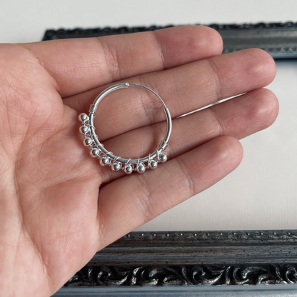 Argollas con Esferas