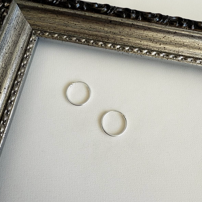 Argollas Lisas 14 mm