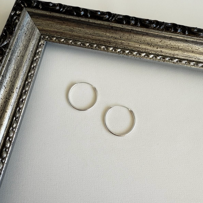 Argollas Lisas 18 mm