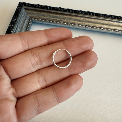 Argollas Lisas 14 mm