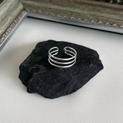 Anillo Midi Triple