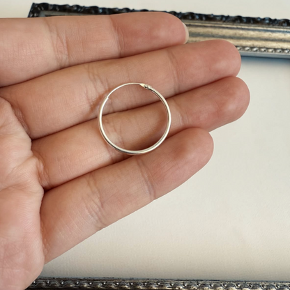 Argollas Lisas 20 mm