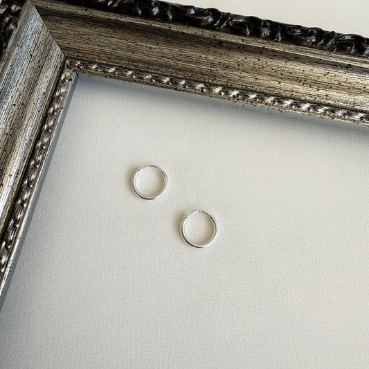 Argollas Lisas 10 mm