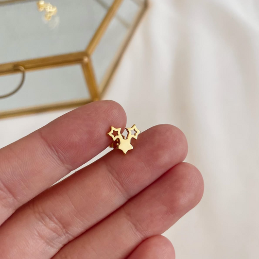 Aros Triple Estrellas