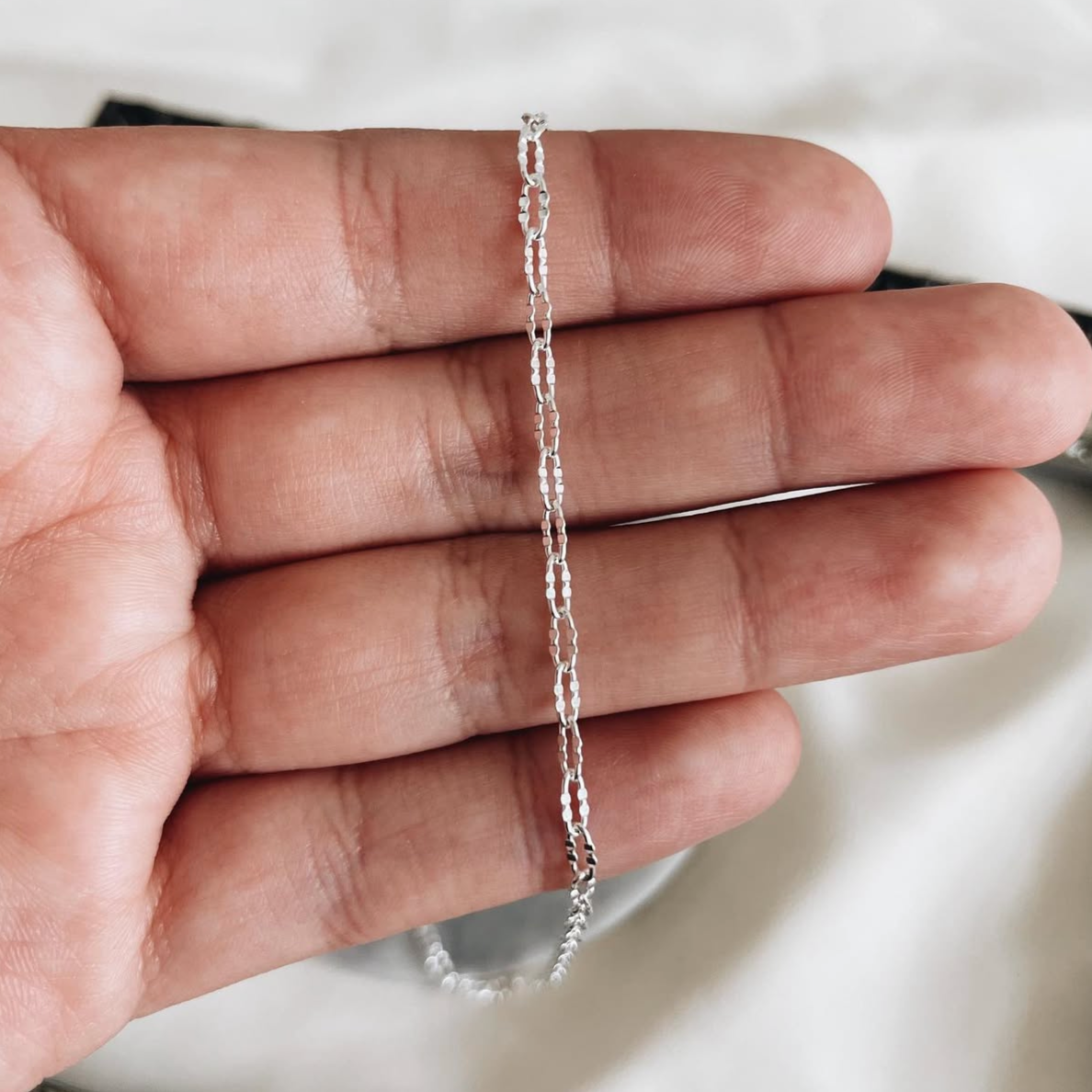 Cadena Eslabones Martillada