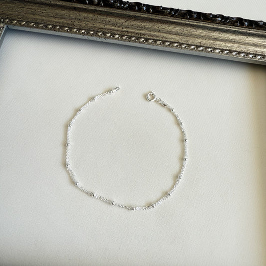 Pulsera Doble con Esferas