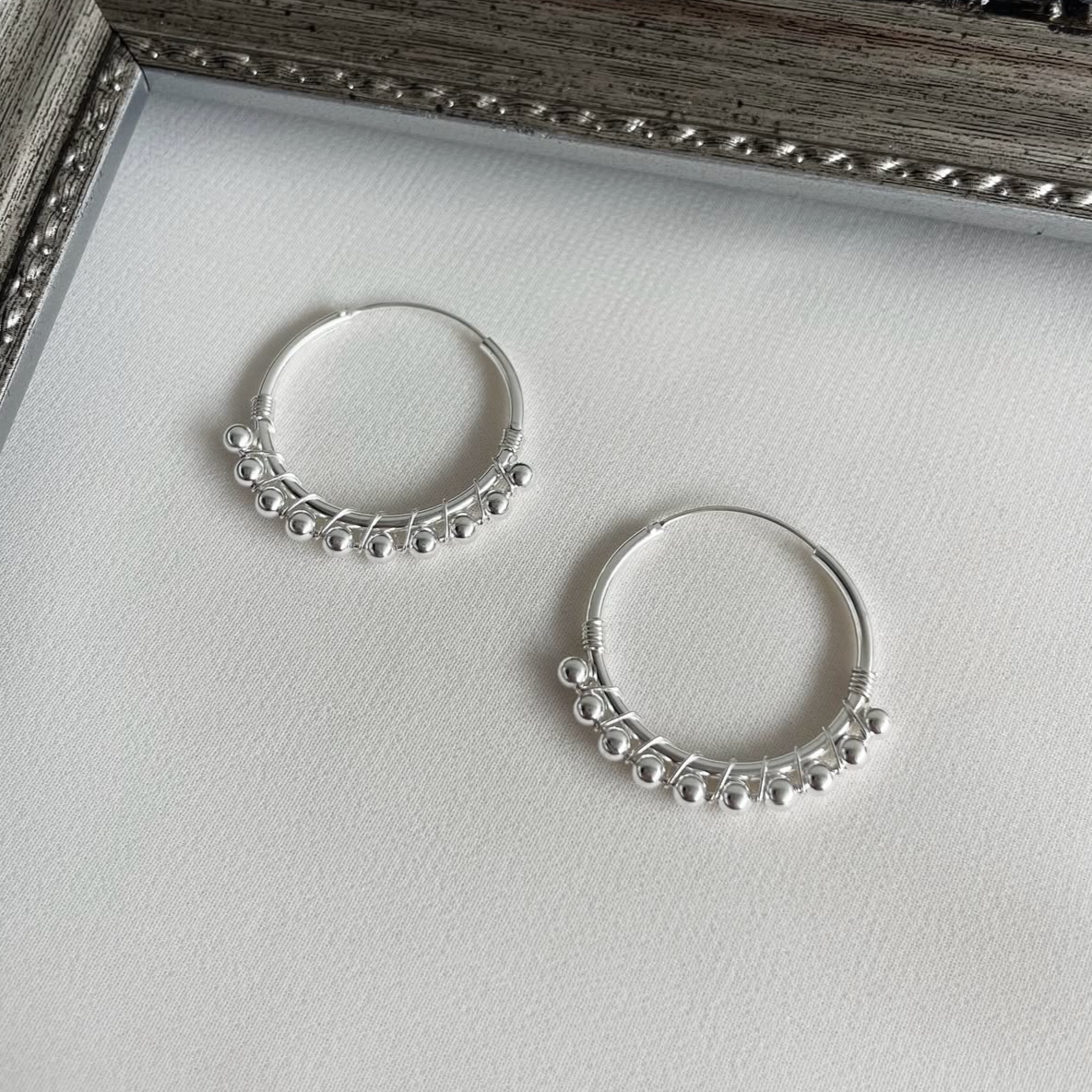 Argollas con Esferas