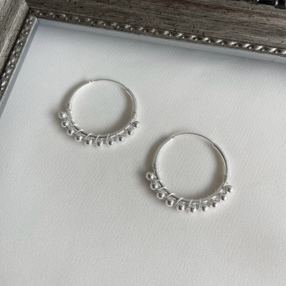 Argollas con Esferas