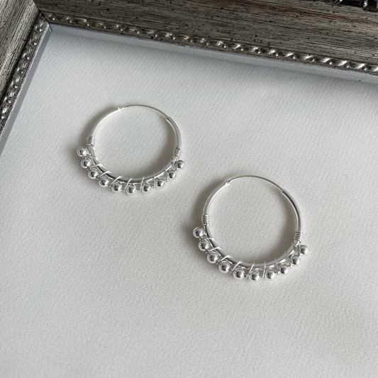 Argollas con Esferas