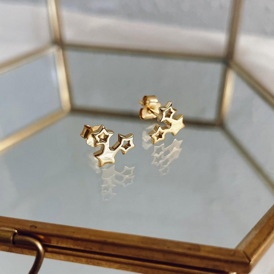 Aros Triple Estrellas