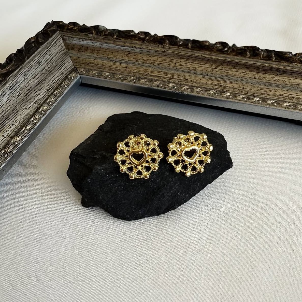 Aros Corazón Mandala