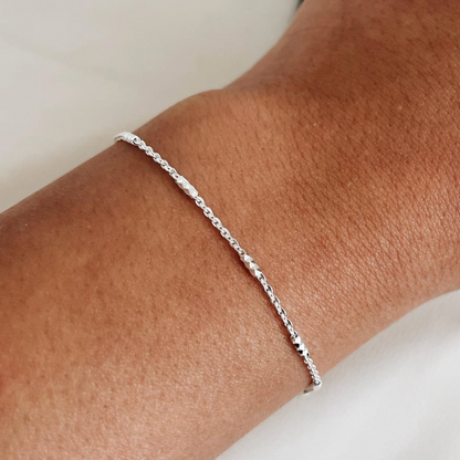 Pulsera Tradicional Facetada