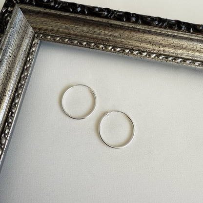 Argollas Lisas 20 mm